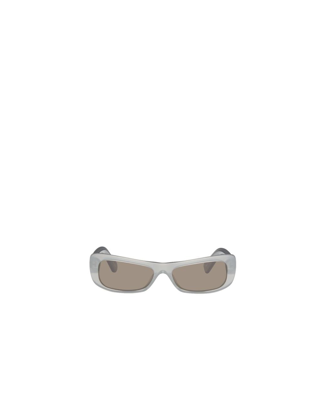 Jacquemus White Full Frame Sunglasses