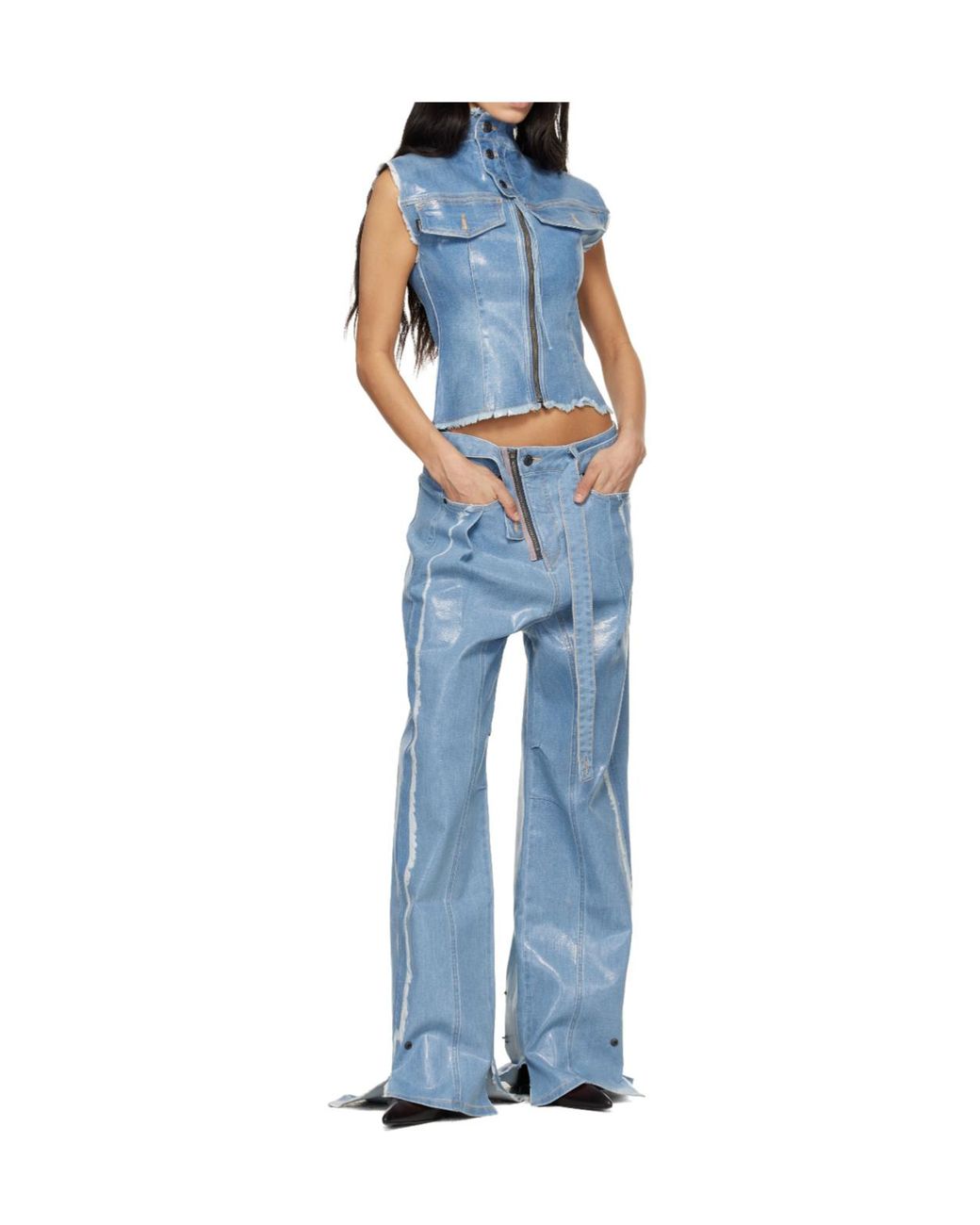 OTTOLINGER Blue Jeans With Belt Loops