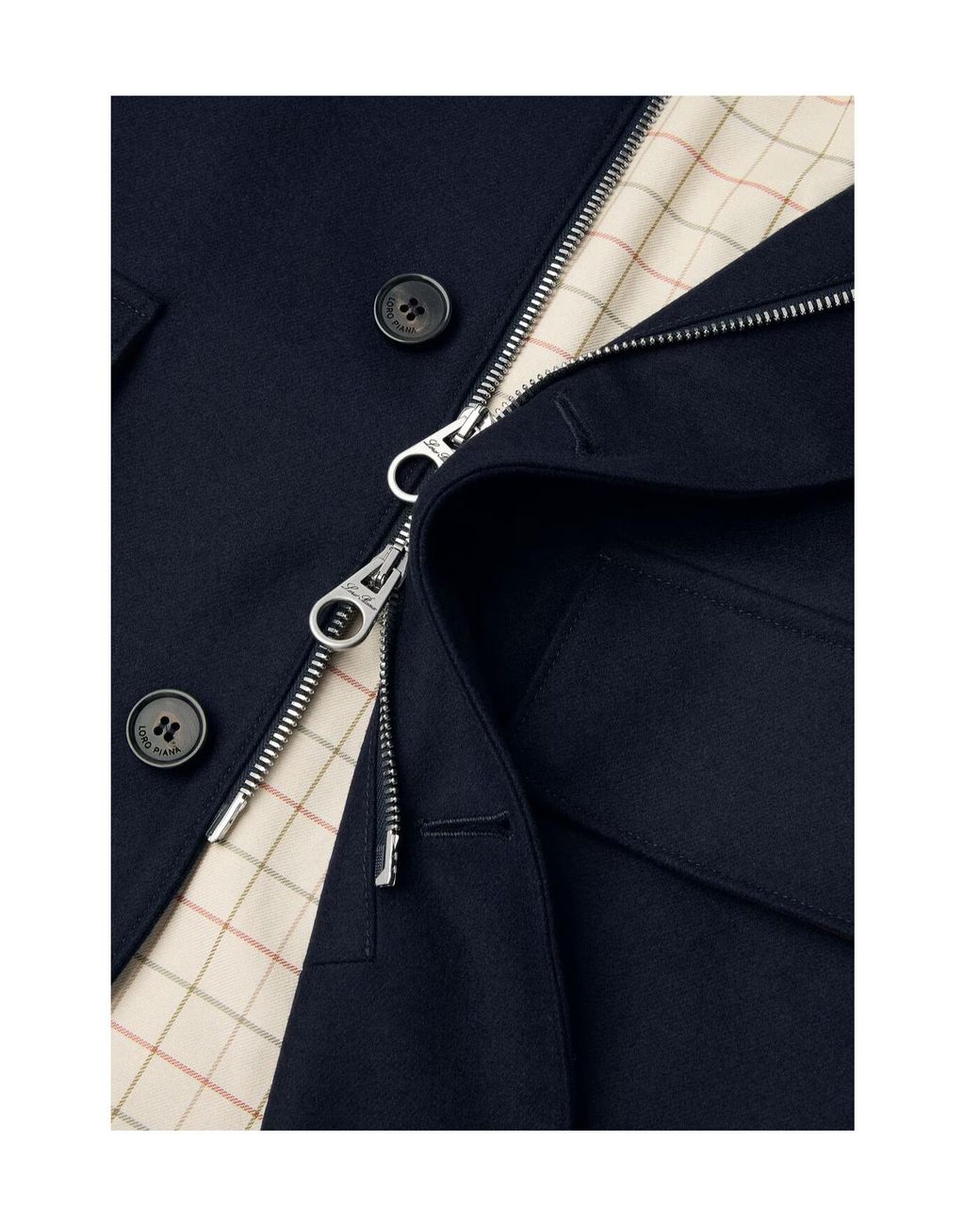Loro Piana Blue Roadster Mini Jacket