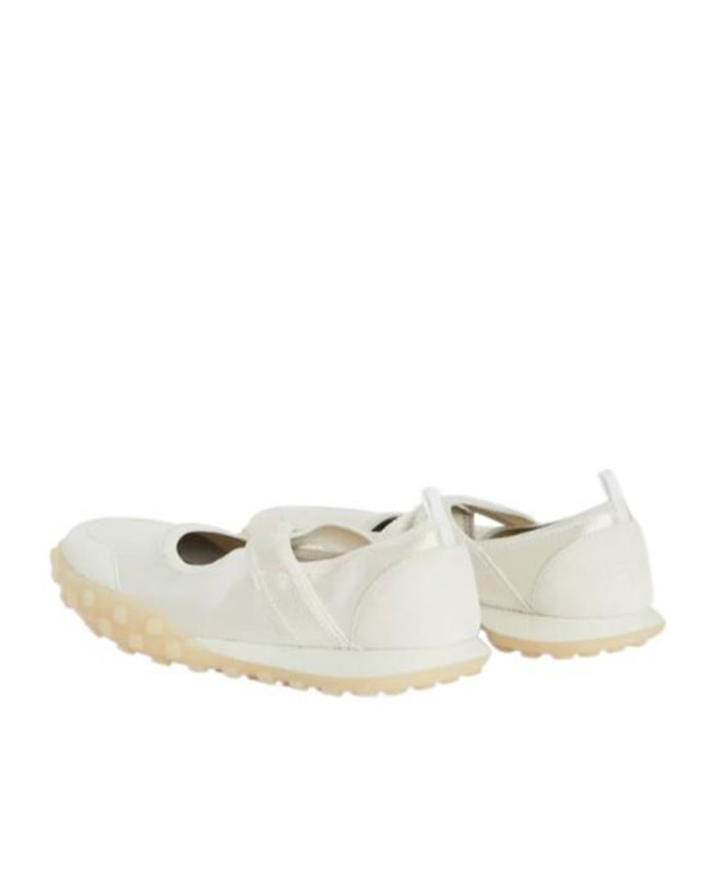 Jil Sander White Moon Ballerinas
