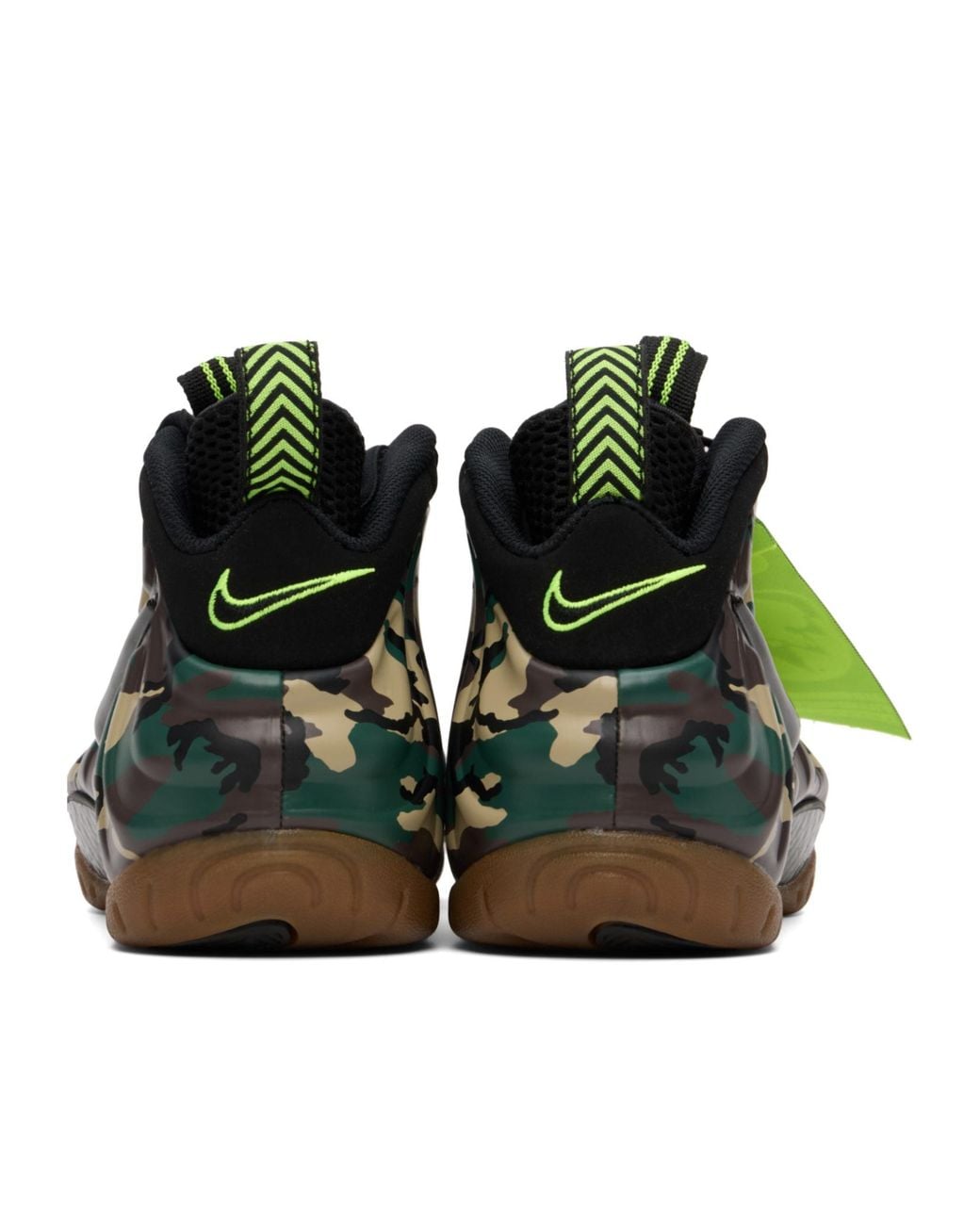 Nike Green Air Foamposite Pro Sneakers for men