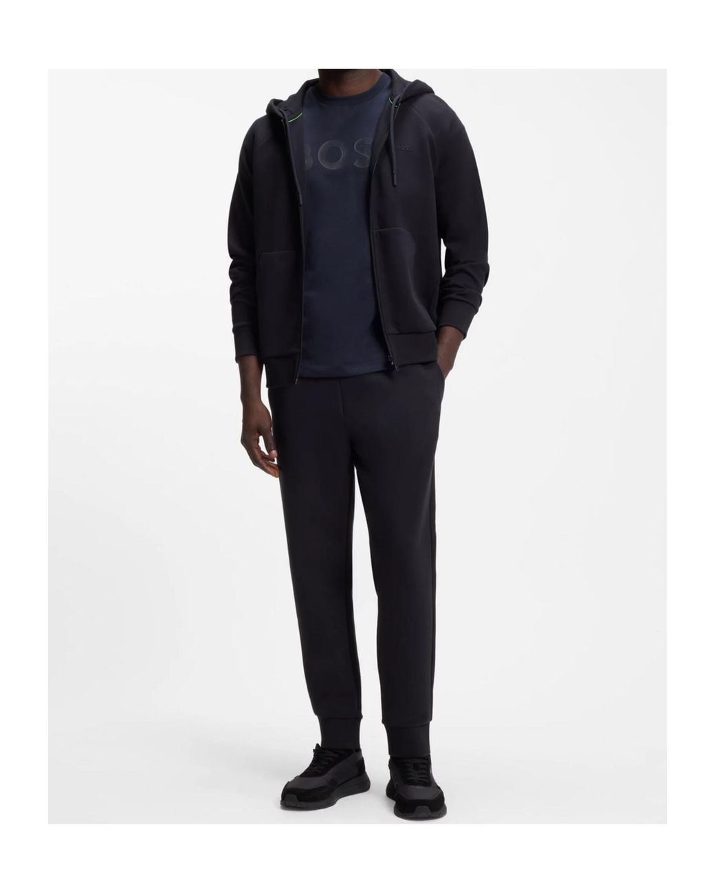 Boss Blue Boss Elastic-Waist Joggers for men