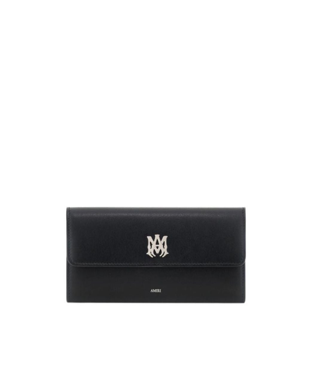 Amiri Black Logo Chain Wallet