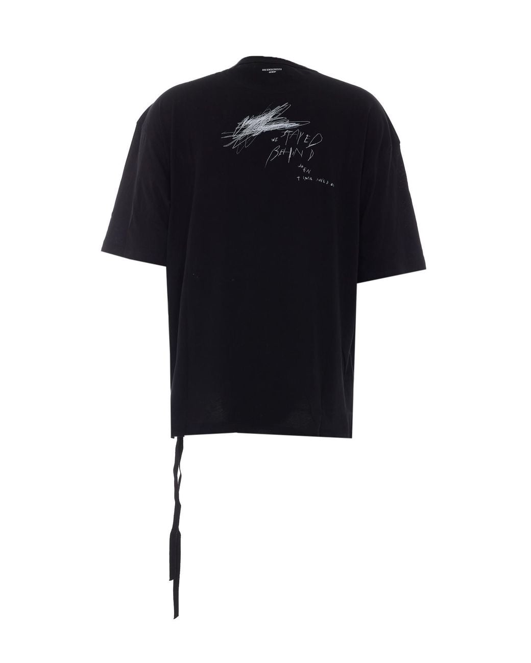 Ann Demeulemeester Black Dieter Graphic-Print T-Shirt for men