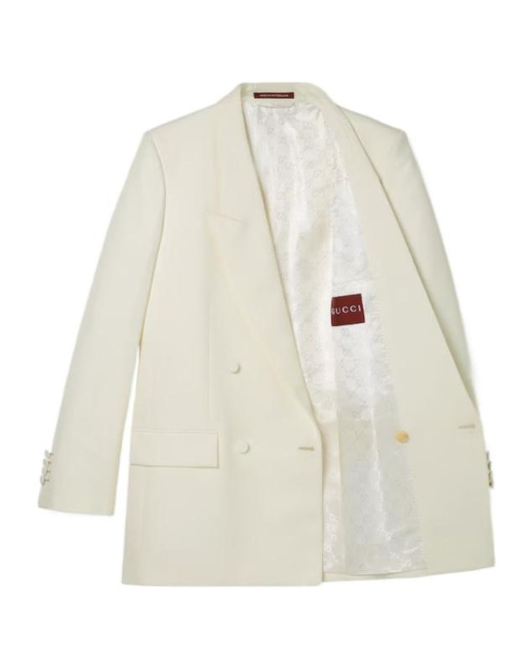 Gucci White Neutrals Jackets for men