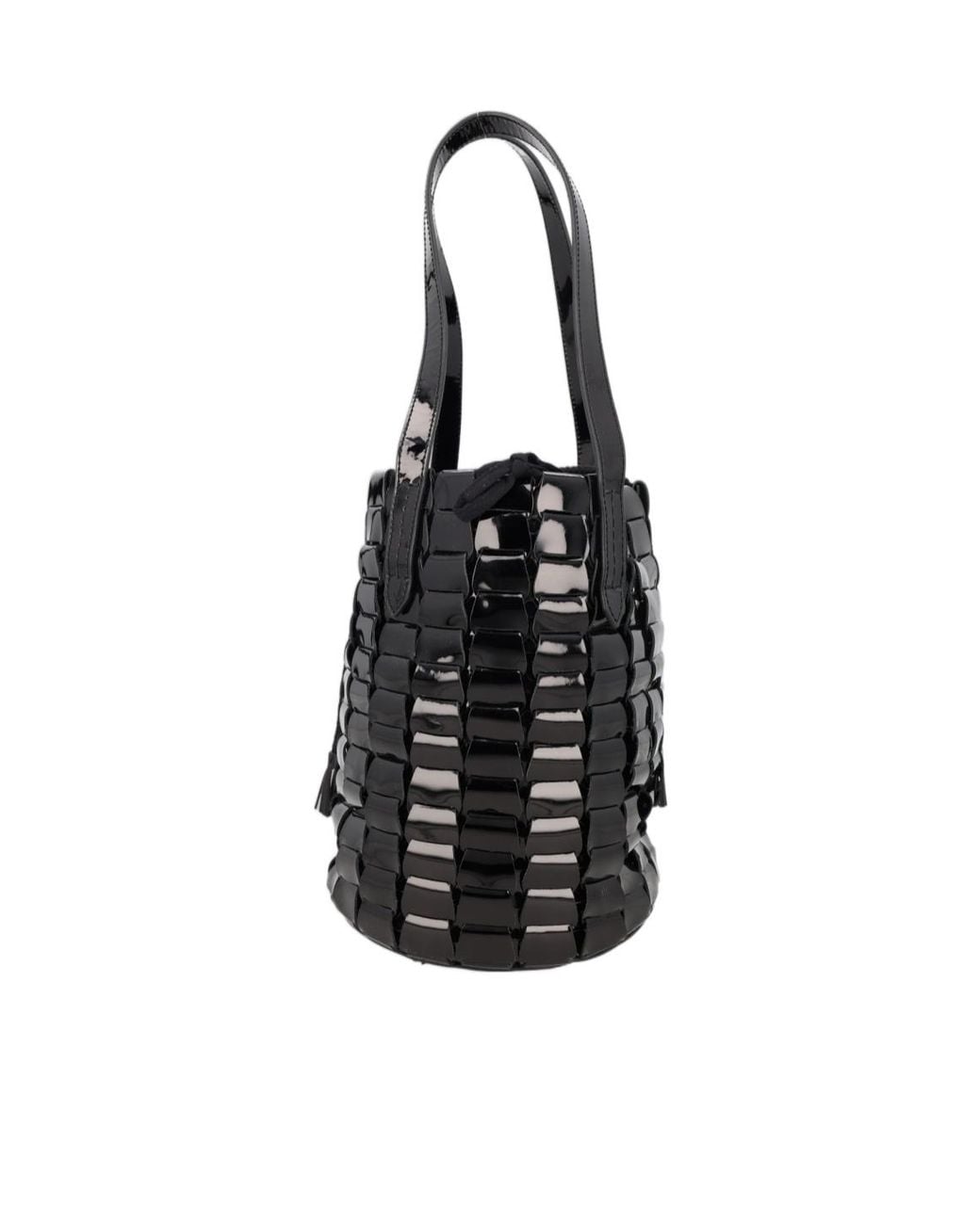 Dragon Diffusion Blue Woven Bucket Bag