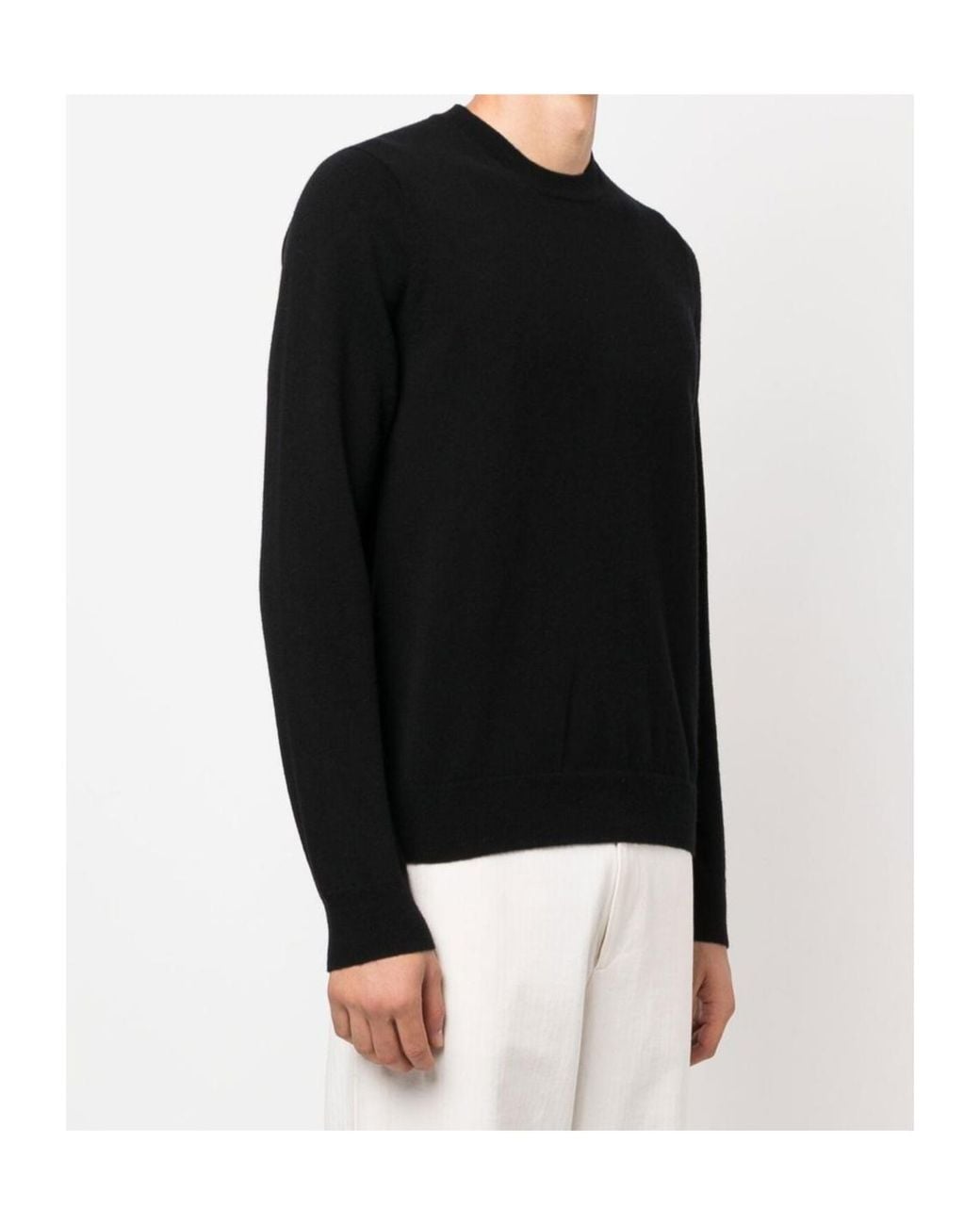 Comme des Garçons Blue Crew-Neck Sweater for men