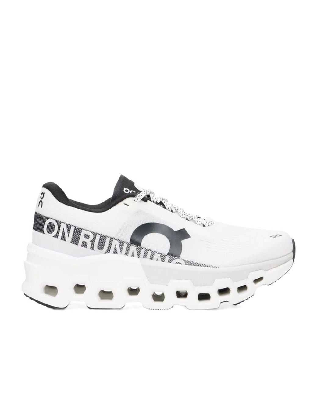 On Shoes White Cloudmonster 2 'Undyed/Frost' Sneakers
