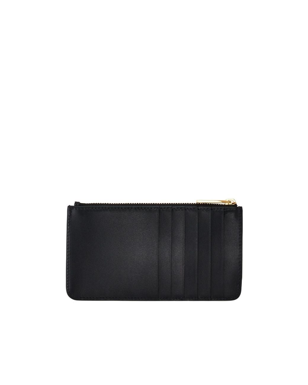 Ferragamo Black Ferragamo Gancini Credit Card Holder