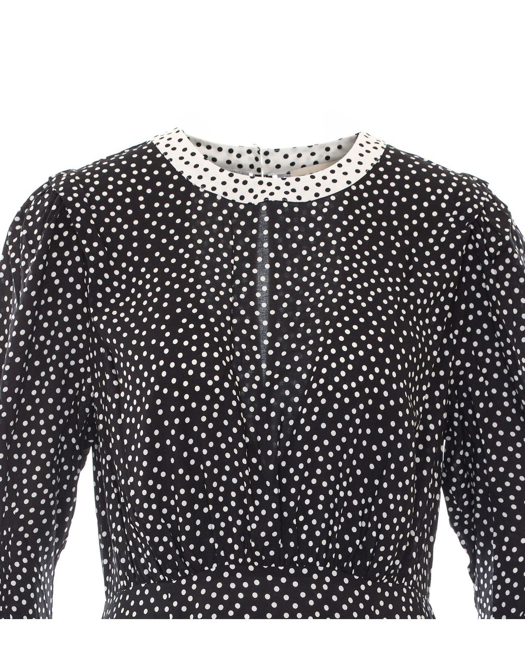 Rixo Brown Polka Dot Leopard Maxi Dress