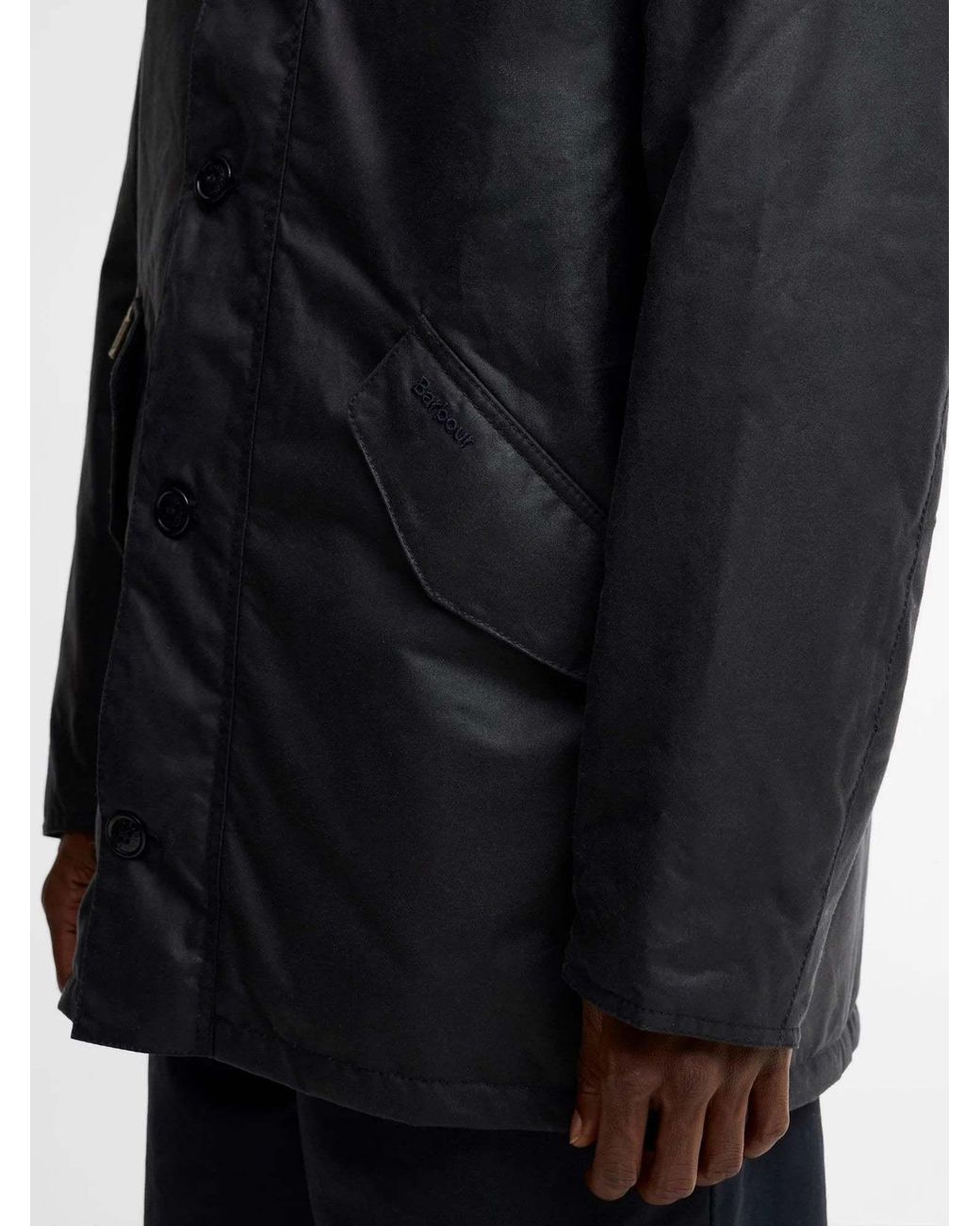 Barbour Black Long-Sleeve Casual Jacket for men