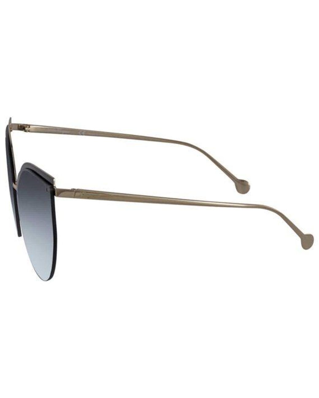 Ferragamo Blue Logo Sunglasses