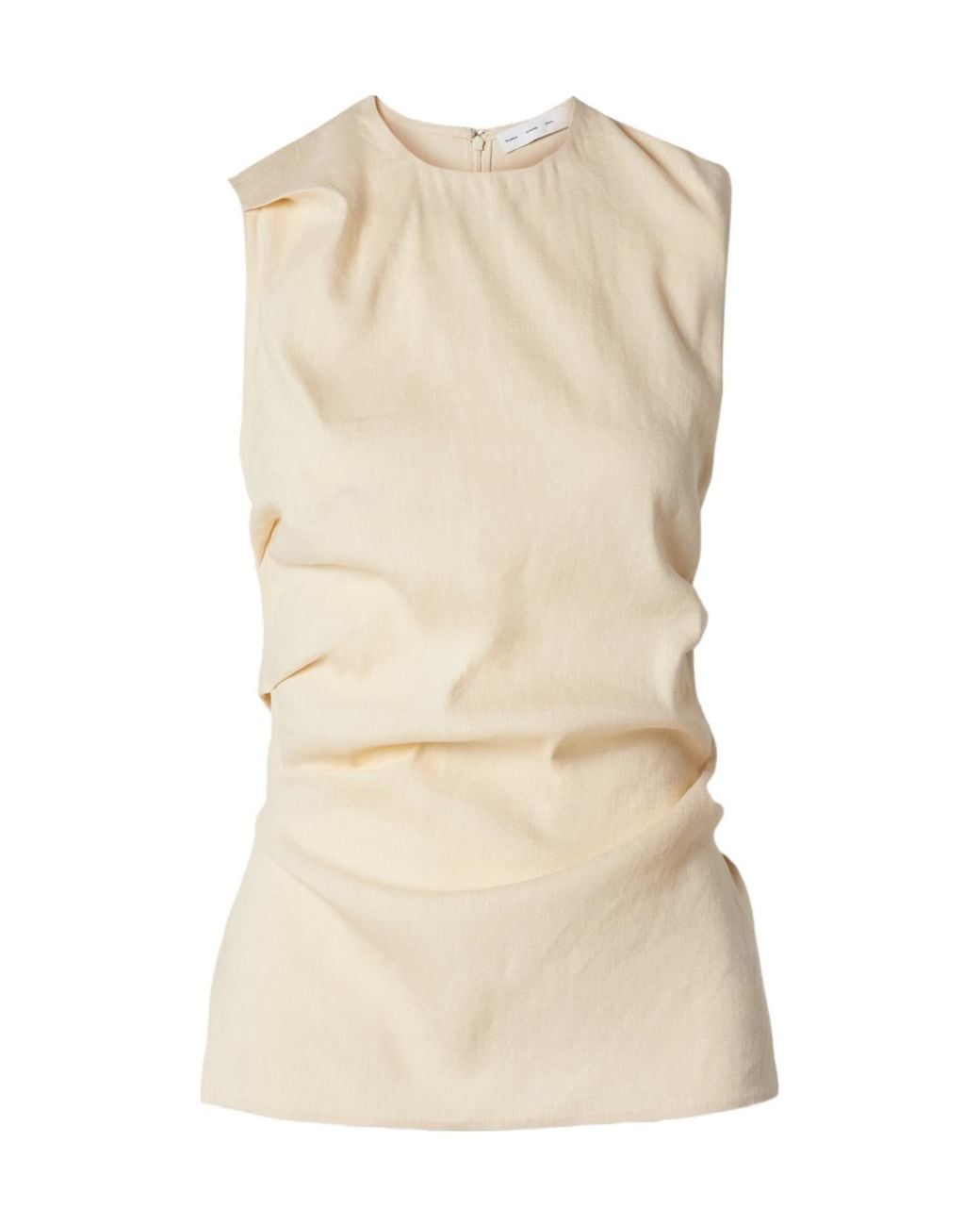 Proenza Schouler Natural Linen Spliced Vest