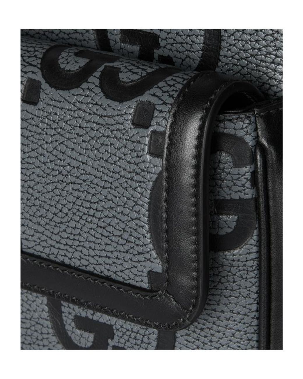 Gucci Black Gg Jumbo Small Crossbody Bag for men