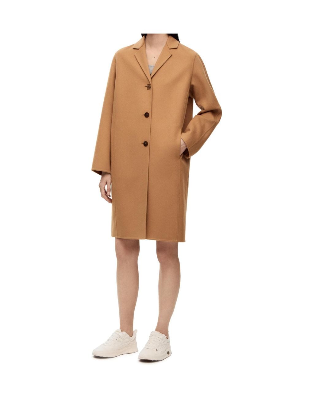 Loewe Natural Anagram Coat