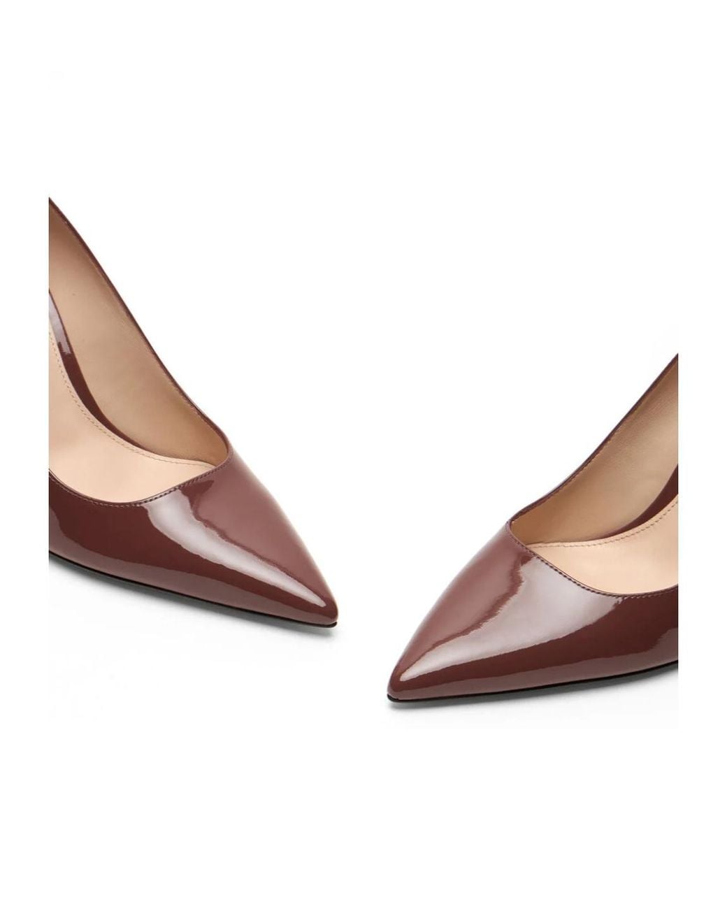 Stuart Weitzman Brown Stuart Power Pump 85