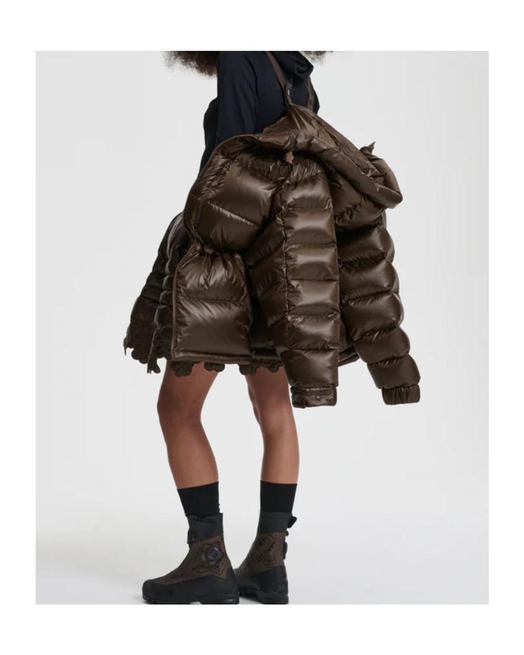 CECILIE BAHNSEN Multicolor X The North Face Zip Padded Coat