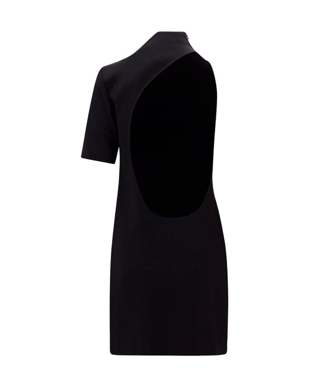 Sportmax Black Logo Dress