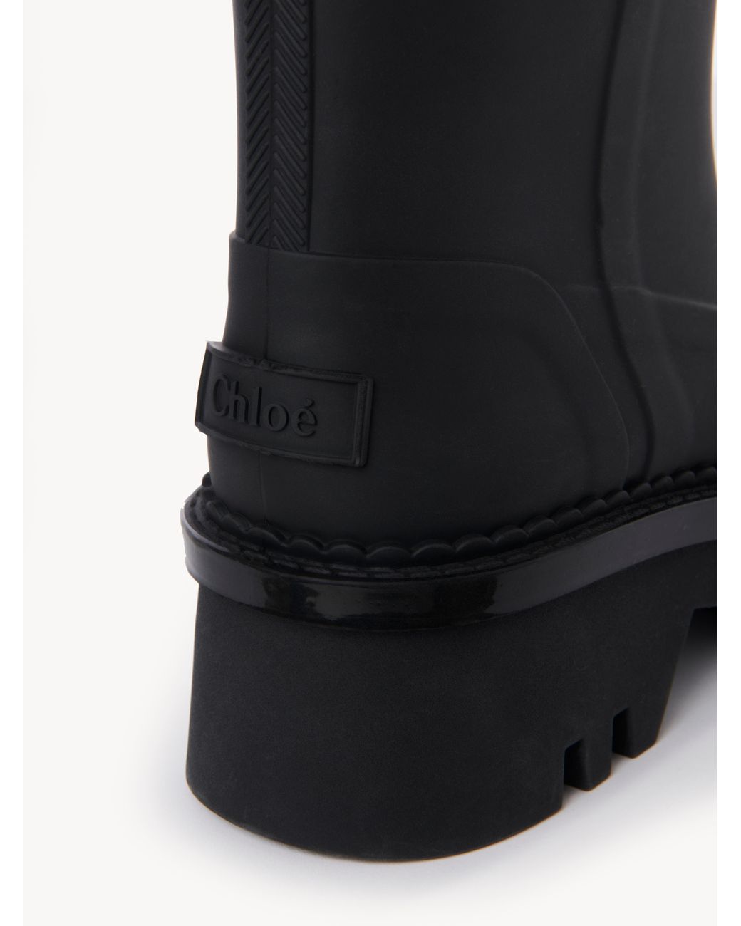 Chloé Black Chloé Raina Rain Boots