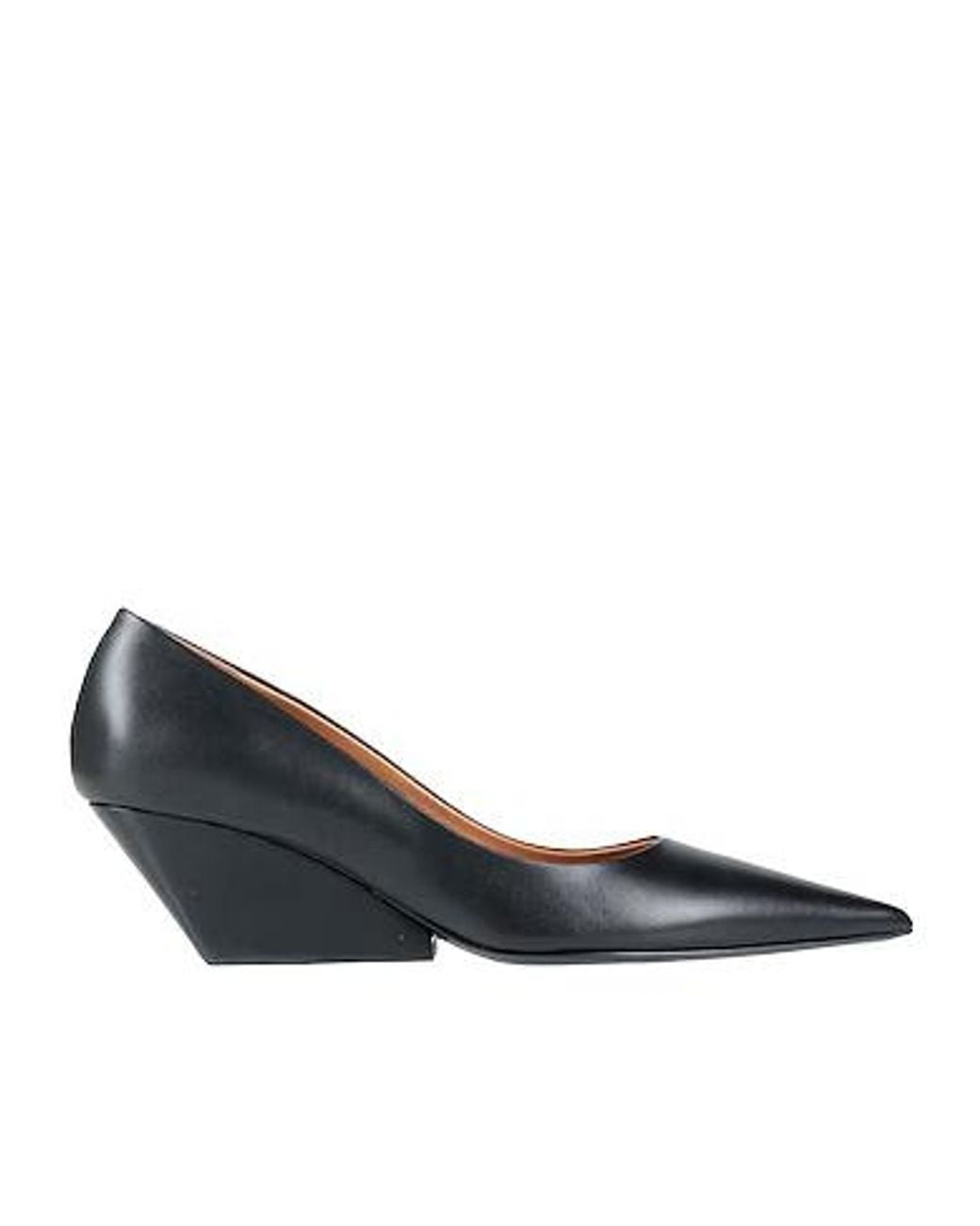 Marni Blue Nappa Leather High Heels