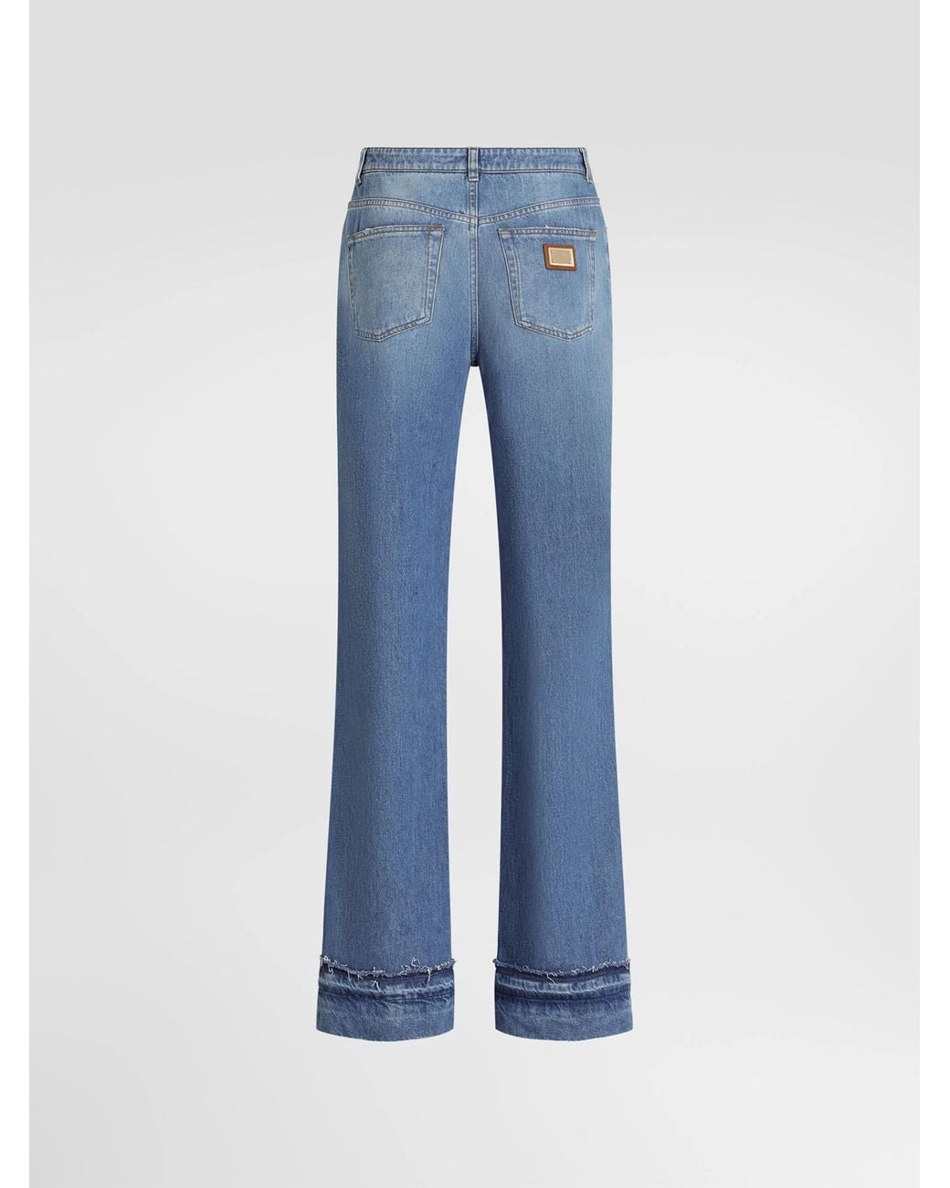 Dolce & Gabbana Blue 5-Pocket Denim Trousers