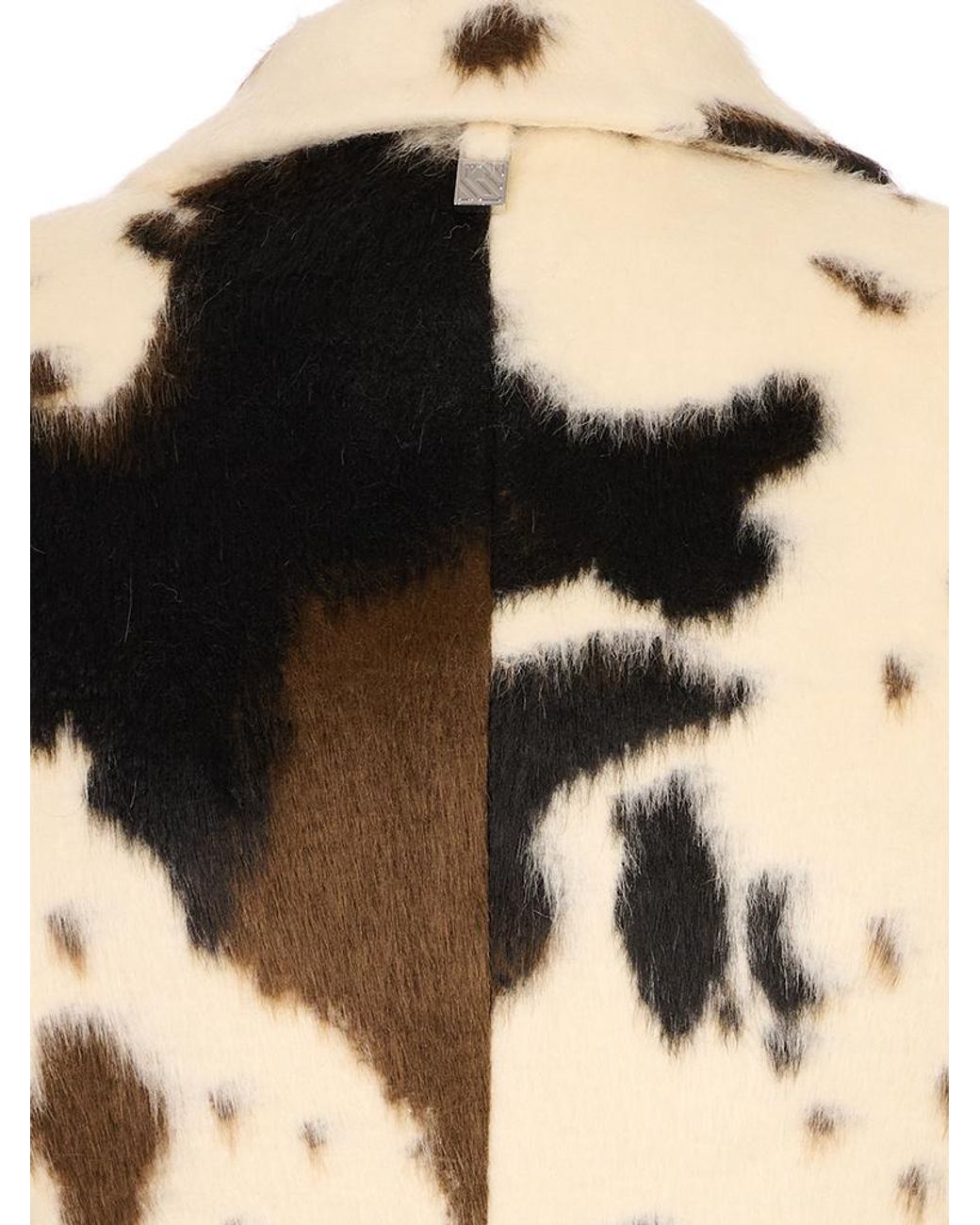 GIUSEPPE DI MORABITO Multicolor Cow-Print Single-Breasted Blazer
