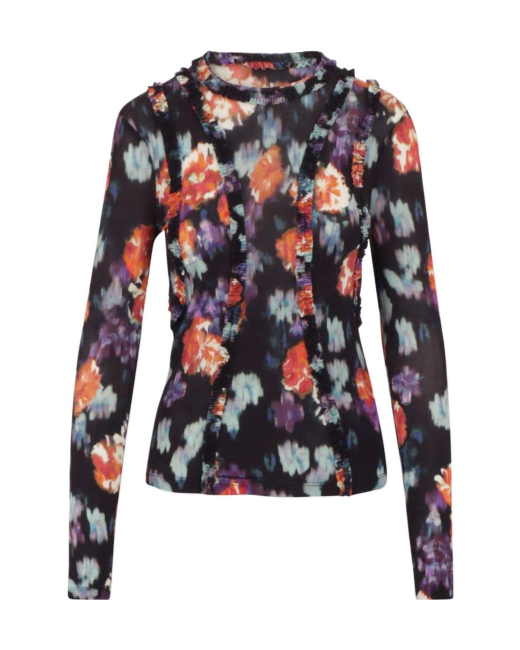 Ulla Johnson Blue Clover Jersey Top