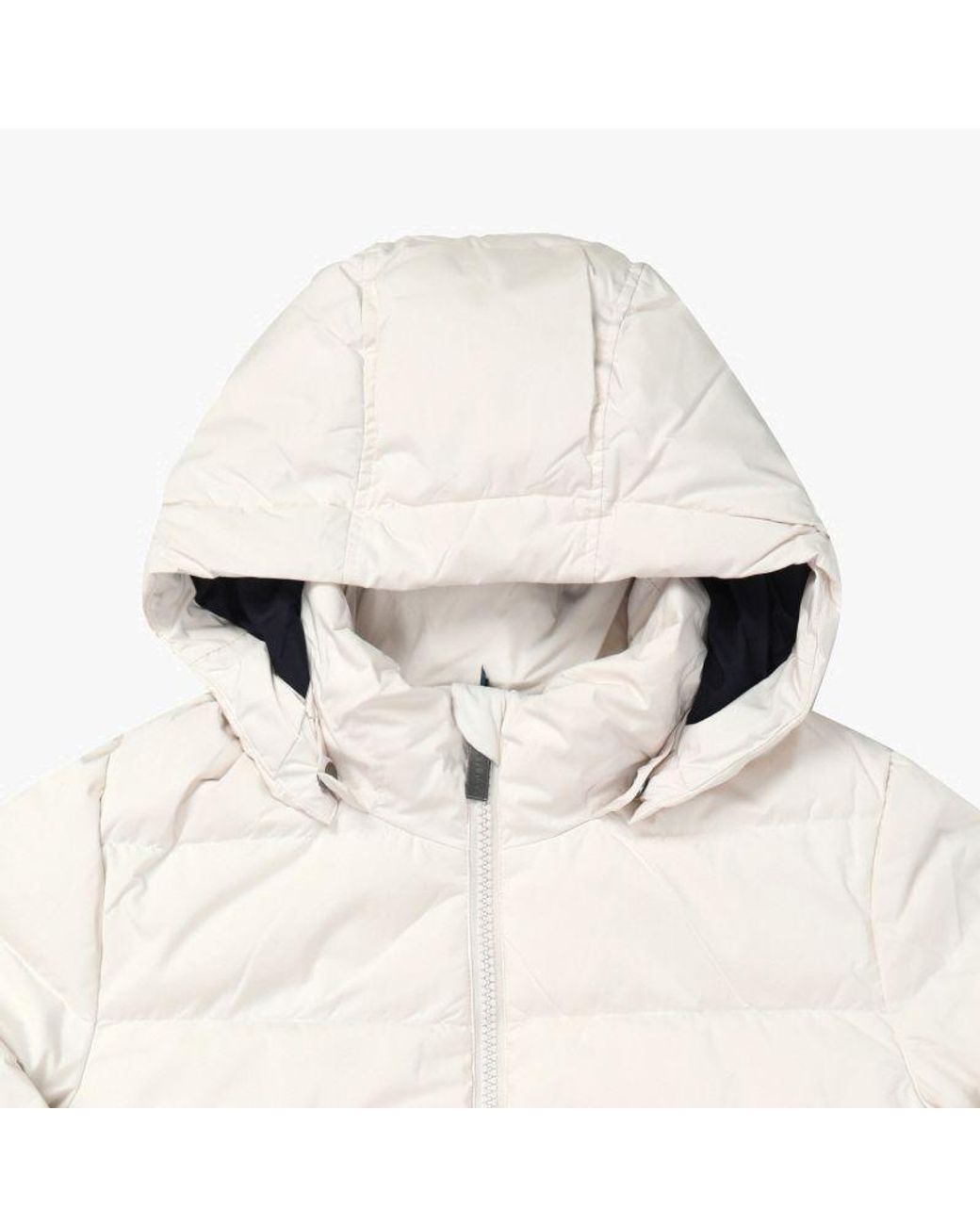 Pyrenex White Long-Sleeved Down Jacket