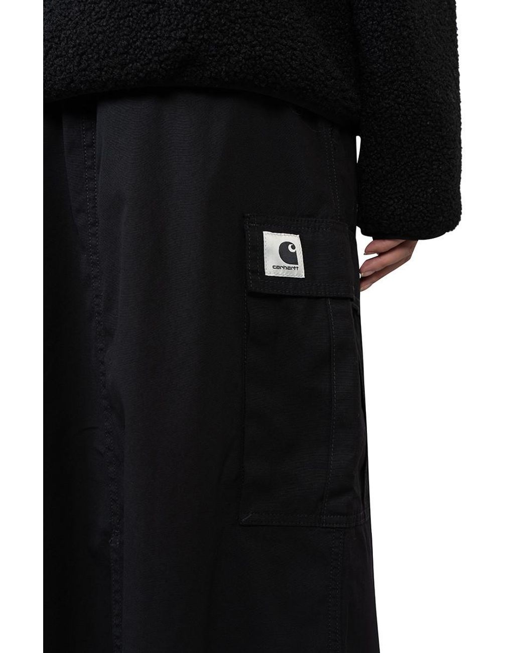 Carhartt Blue W' Maxi Cargo Skirt