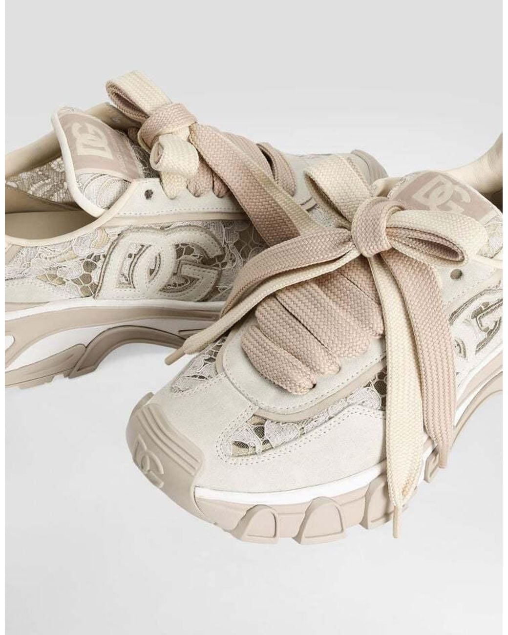Dolce & Gabbana Natural Dg Country Road Sneakers