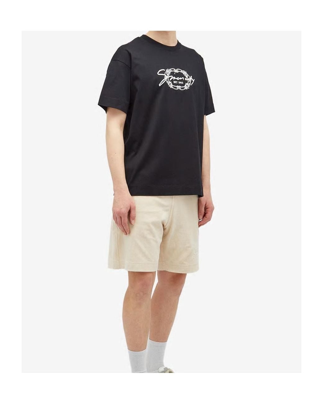 Givenchy Natural Corduroy Bermuda Shorts for men