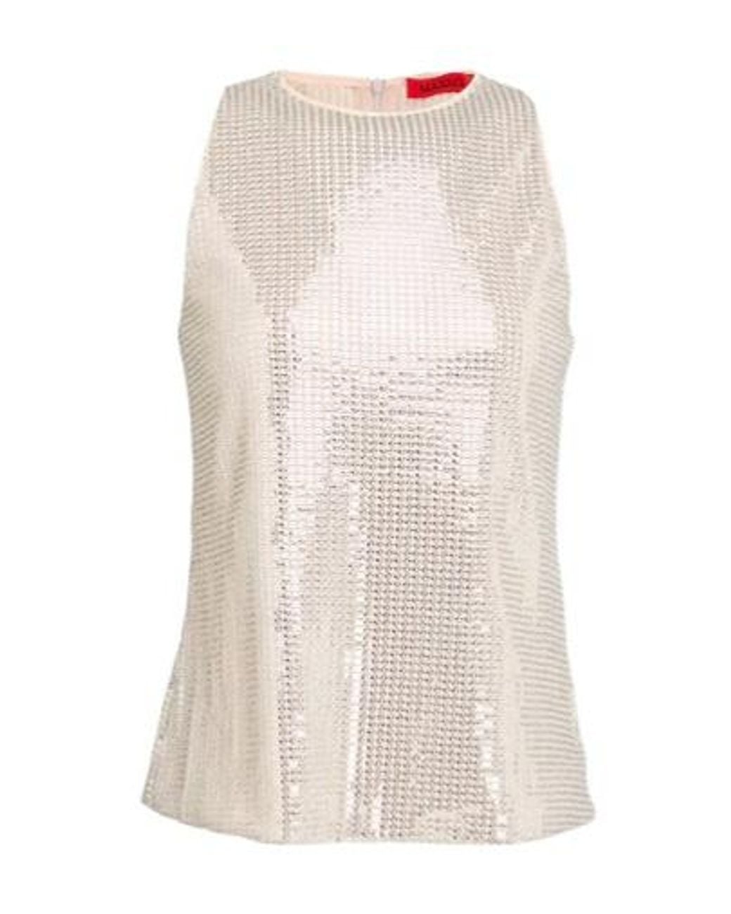 MAX&Co. White Sleeveless Cover-Up