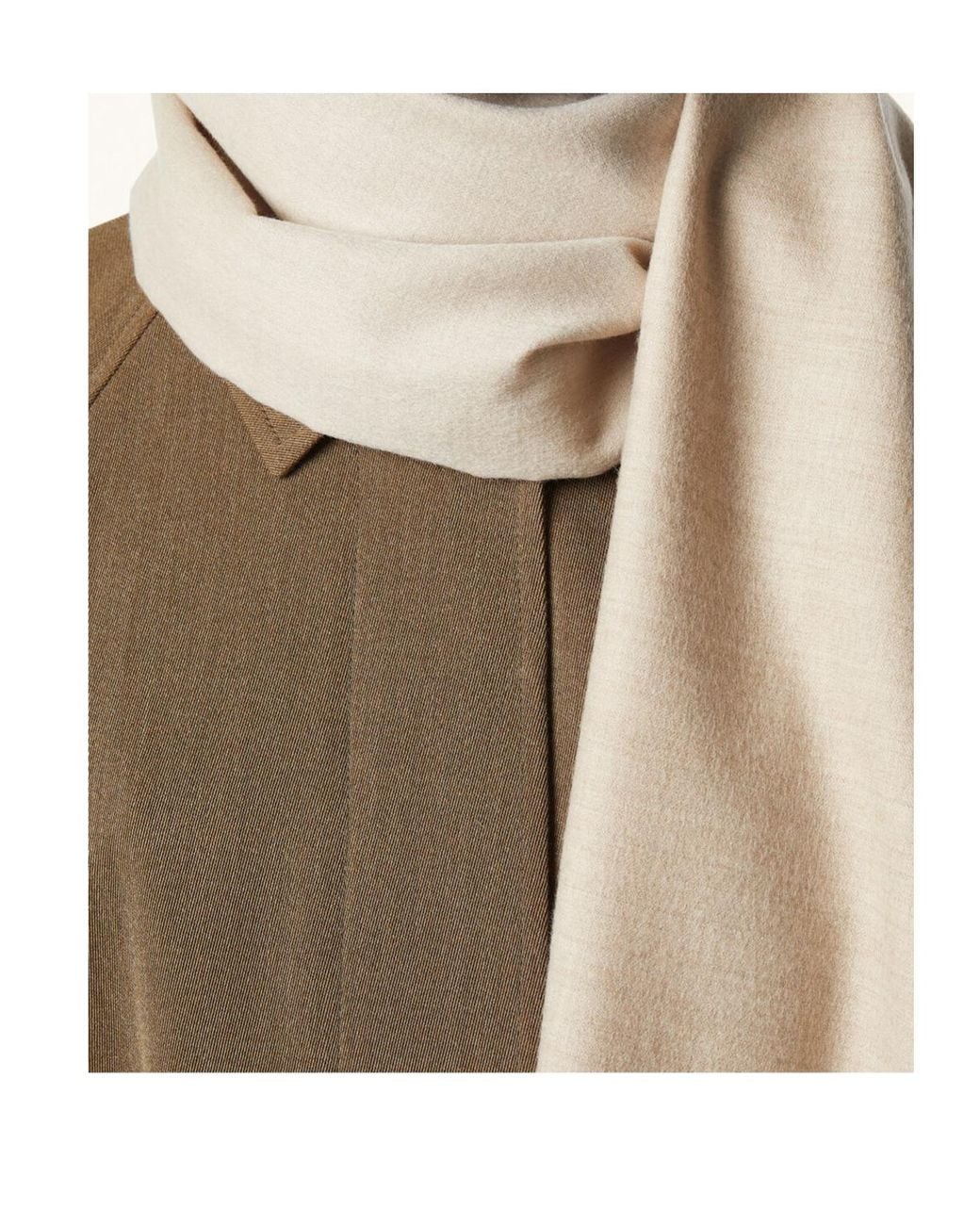 Loro Piana Natural Royal Lightness Two-Tone Stole