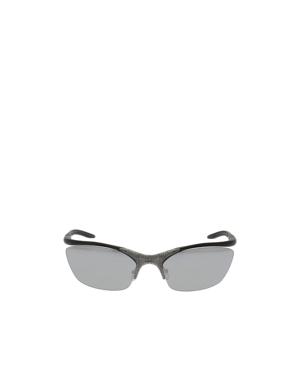 Fendi White Eyewear Butterfly Frame Sunglasses