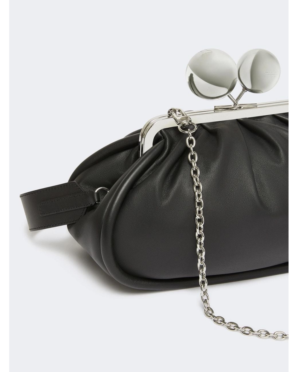 Weekend by Maxmara Black Milvanew Medium Pasticcino Bag