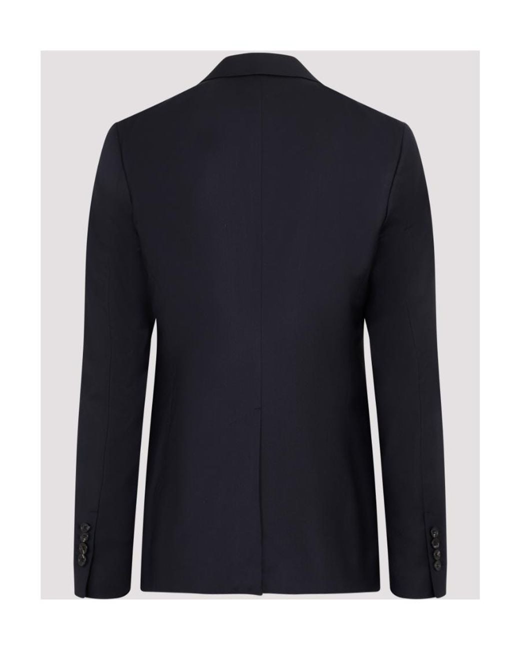 Lanvin Blue Single Breasted Tailored Blazer for men