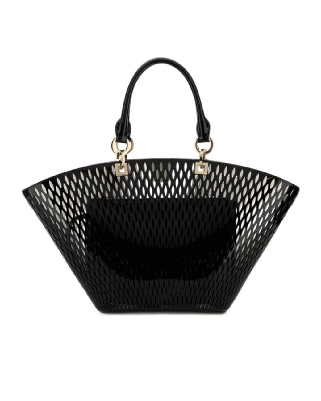 Tom Ford Black Cut Out Medium Panier Bag