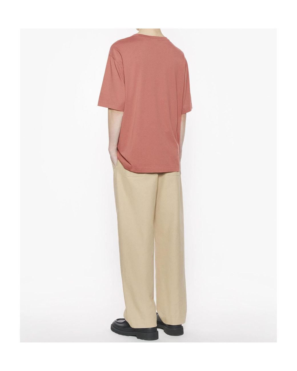 Maison Kitsuné Natural Belt Loops Slacks for men