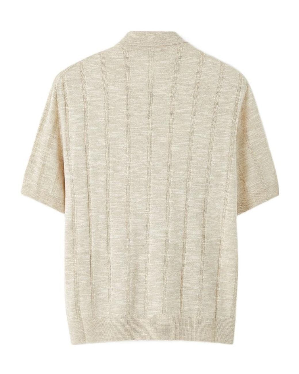 Loro Piana White Mayreau Polo Shirt for men