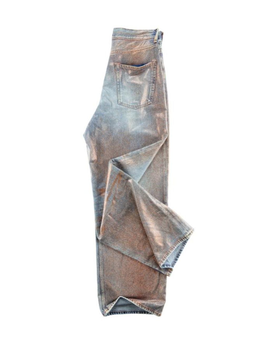 Acne Blue 1981 Loose Glitter Jeans for men