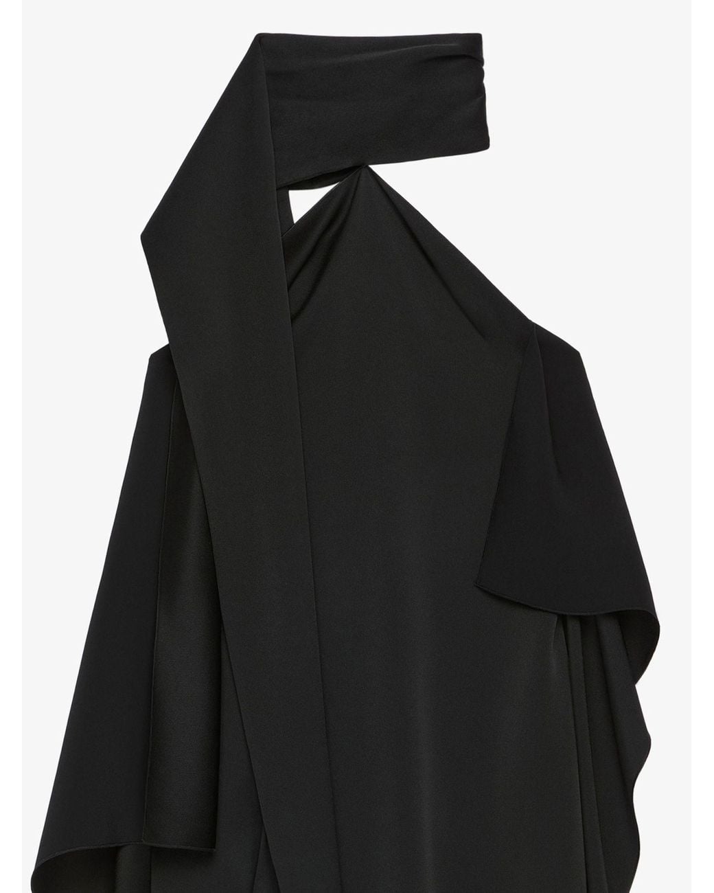 Givenchy Black Scarf Dress