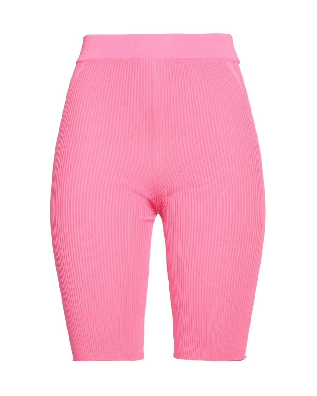 Jacquemus Pink Elastic Waistband Shorts
