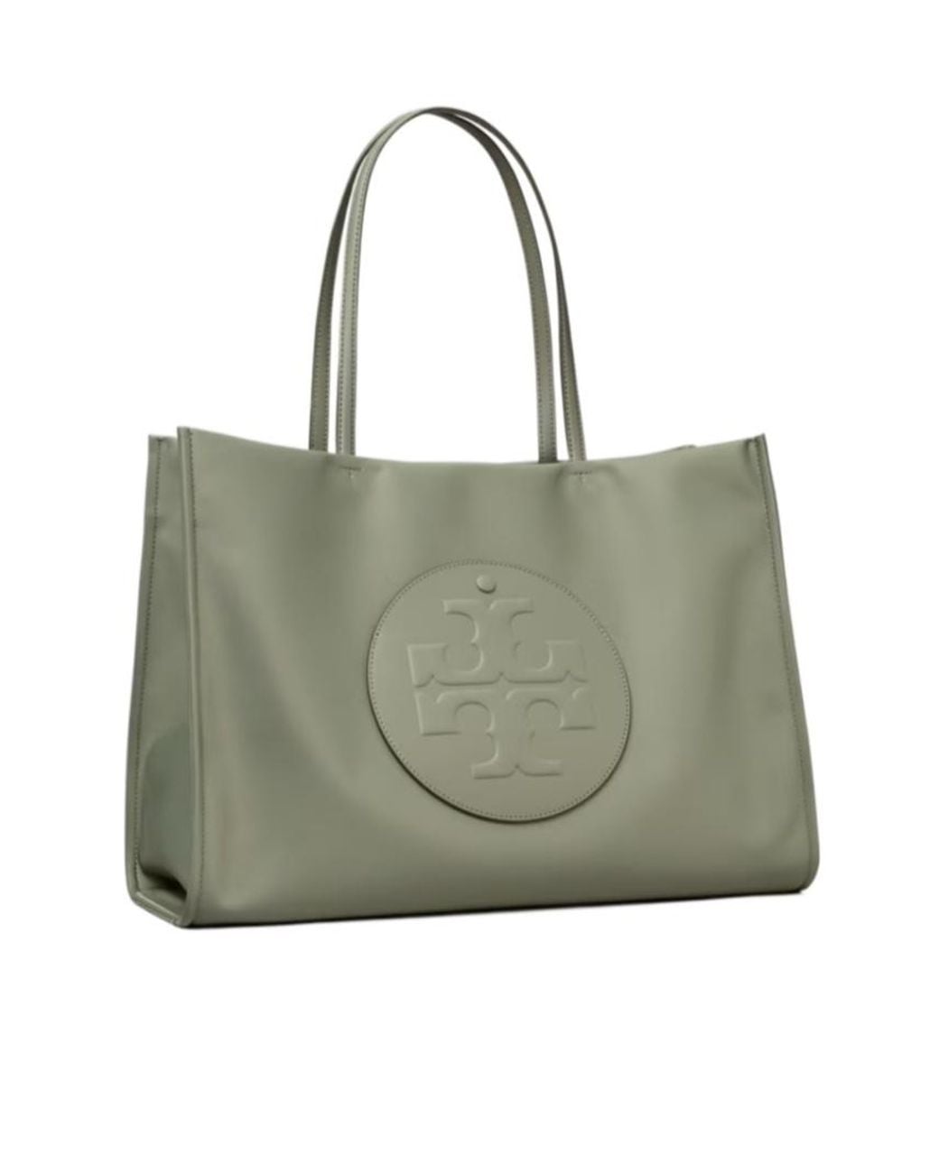 Tory Burch Green Ella Tote Bag