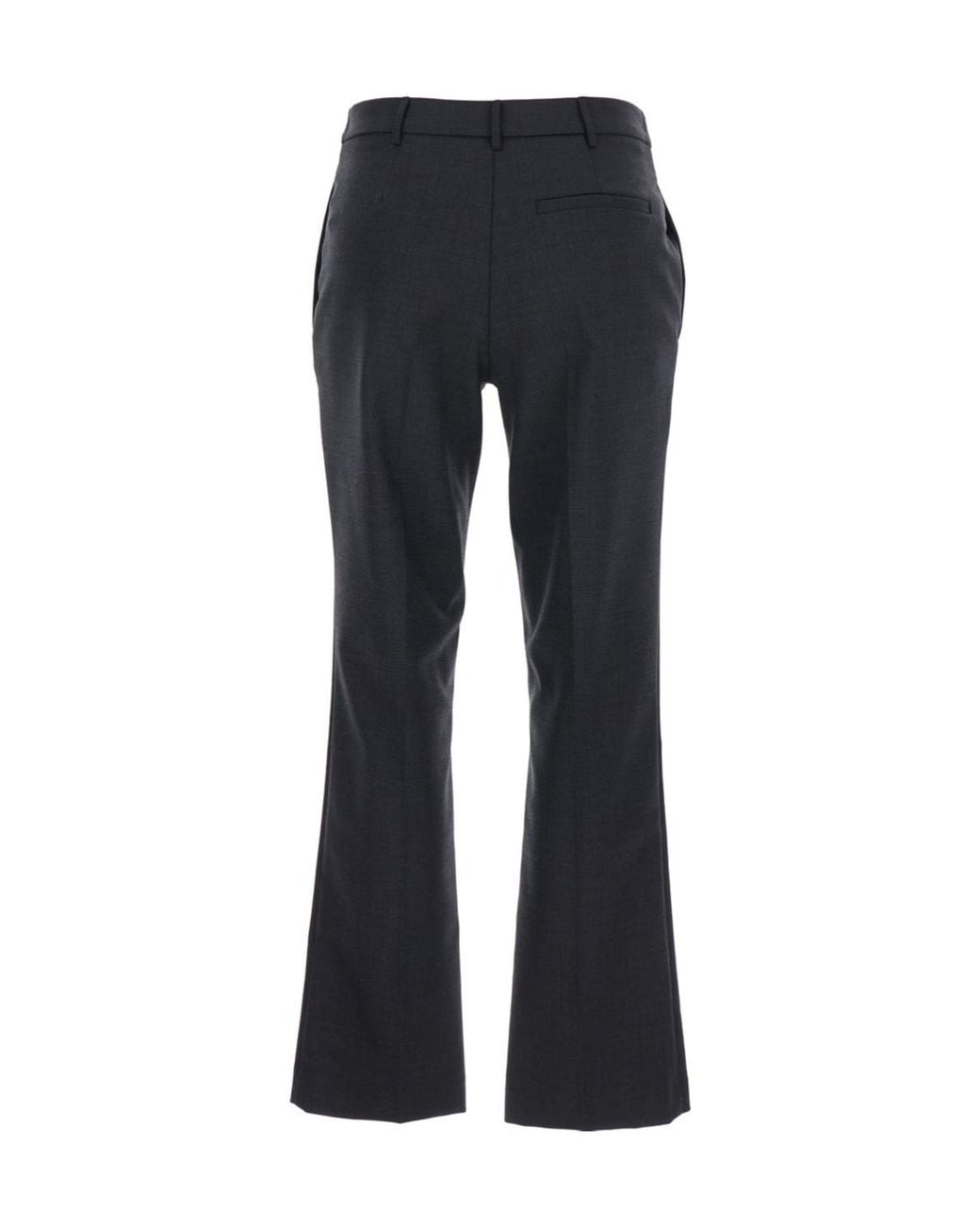 ..,merci Blue Belted Straight-Leg Pants
