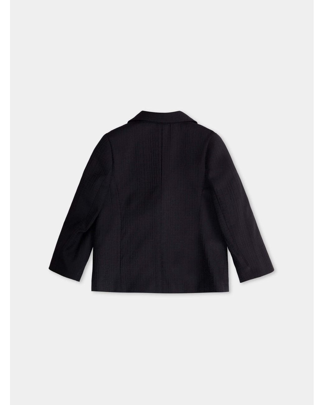 Balmain Blue Double-Breasted Blazer