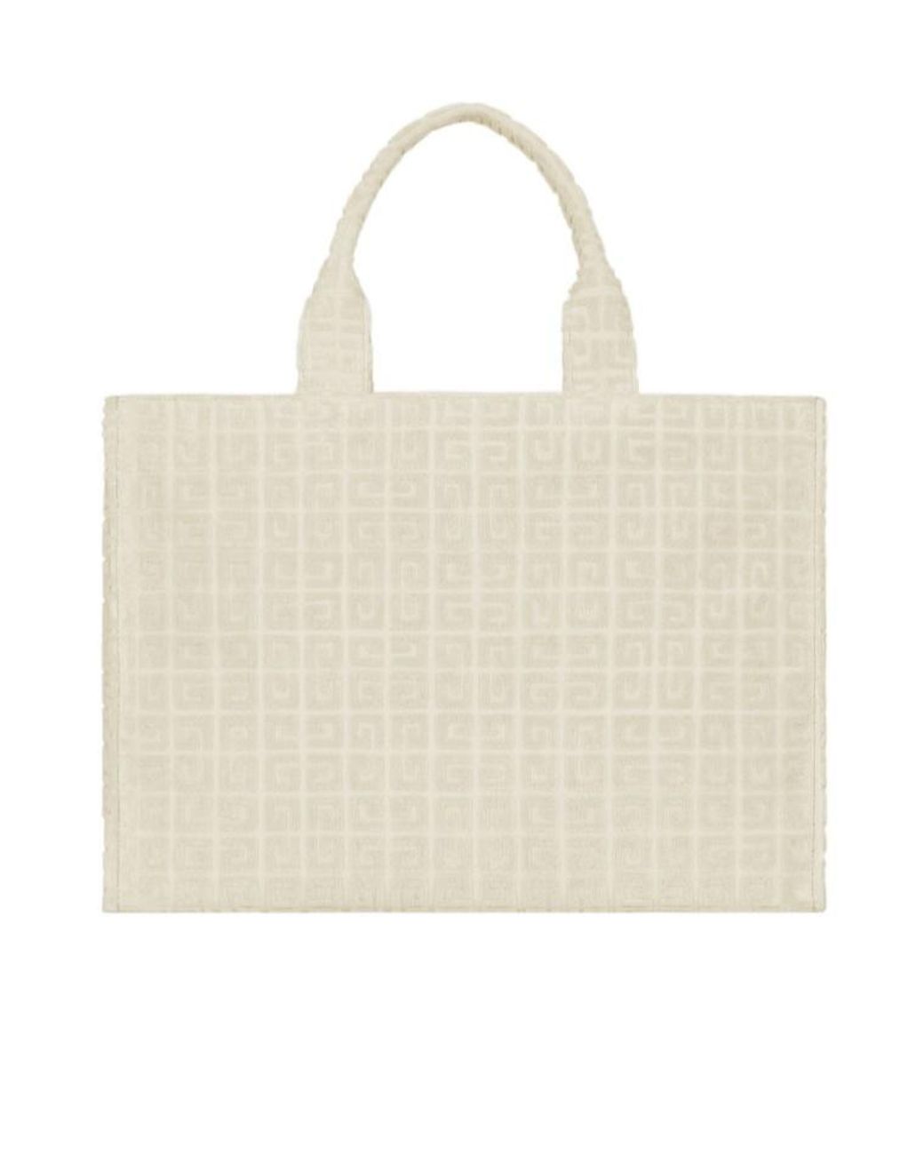Givenchy Natural 4G Pattern Medium G-Tote Shopping Bag