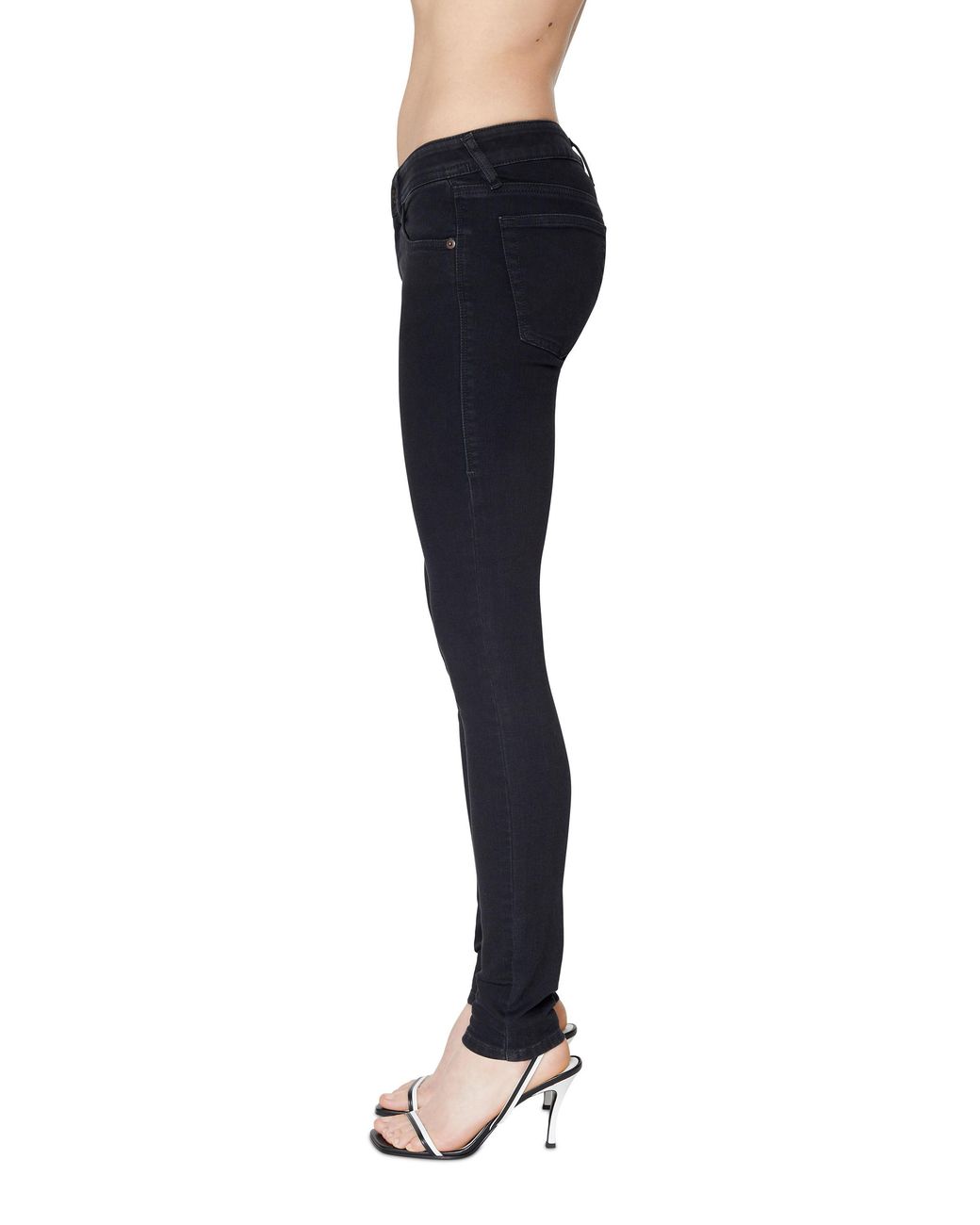 DIESEL Blue Slandy Low-Rise Jeans