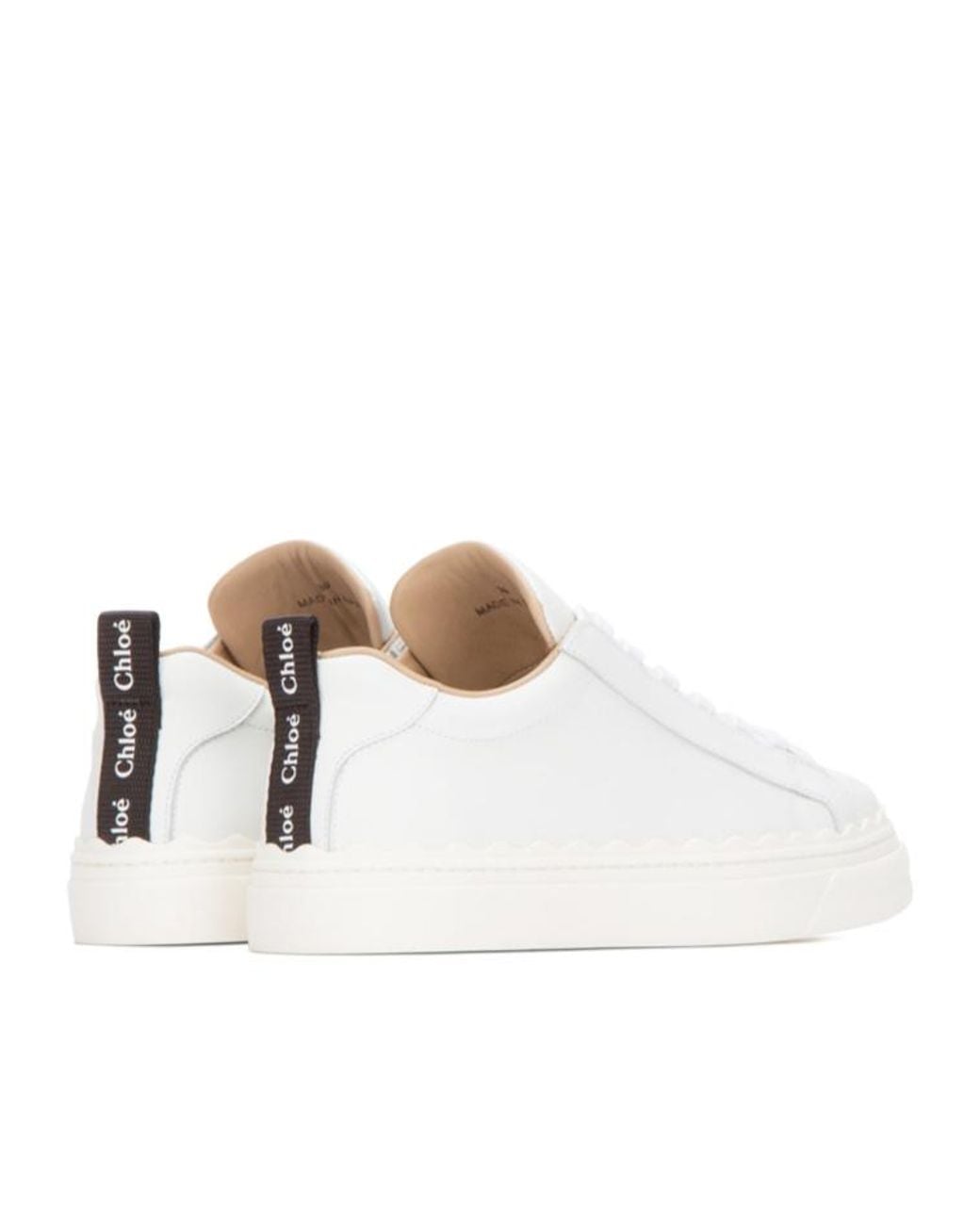 Chloé Blue Chloé Lauren Lace-Up Sneakers