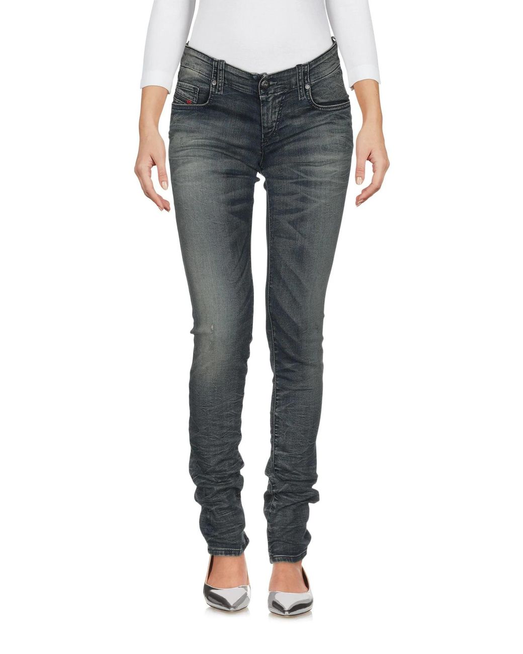 DIESEL Gray Jeans