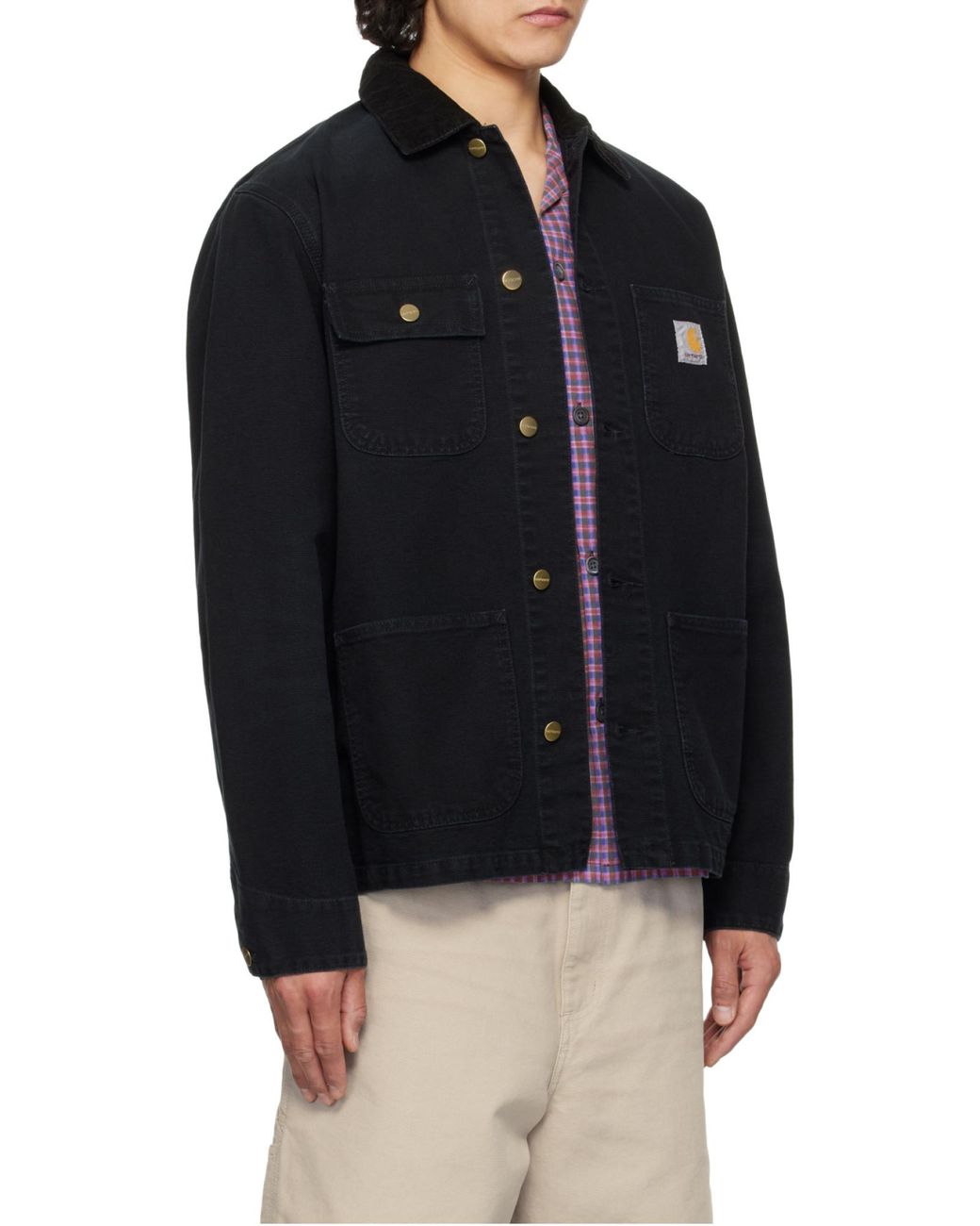 Carhartt Black "Michigan Coat" Jacket for men